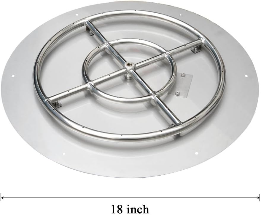 Quemador Stanbroil de acero inoxidable con contenedor