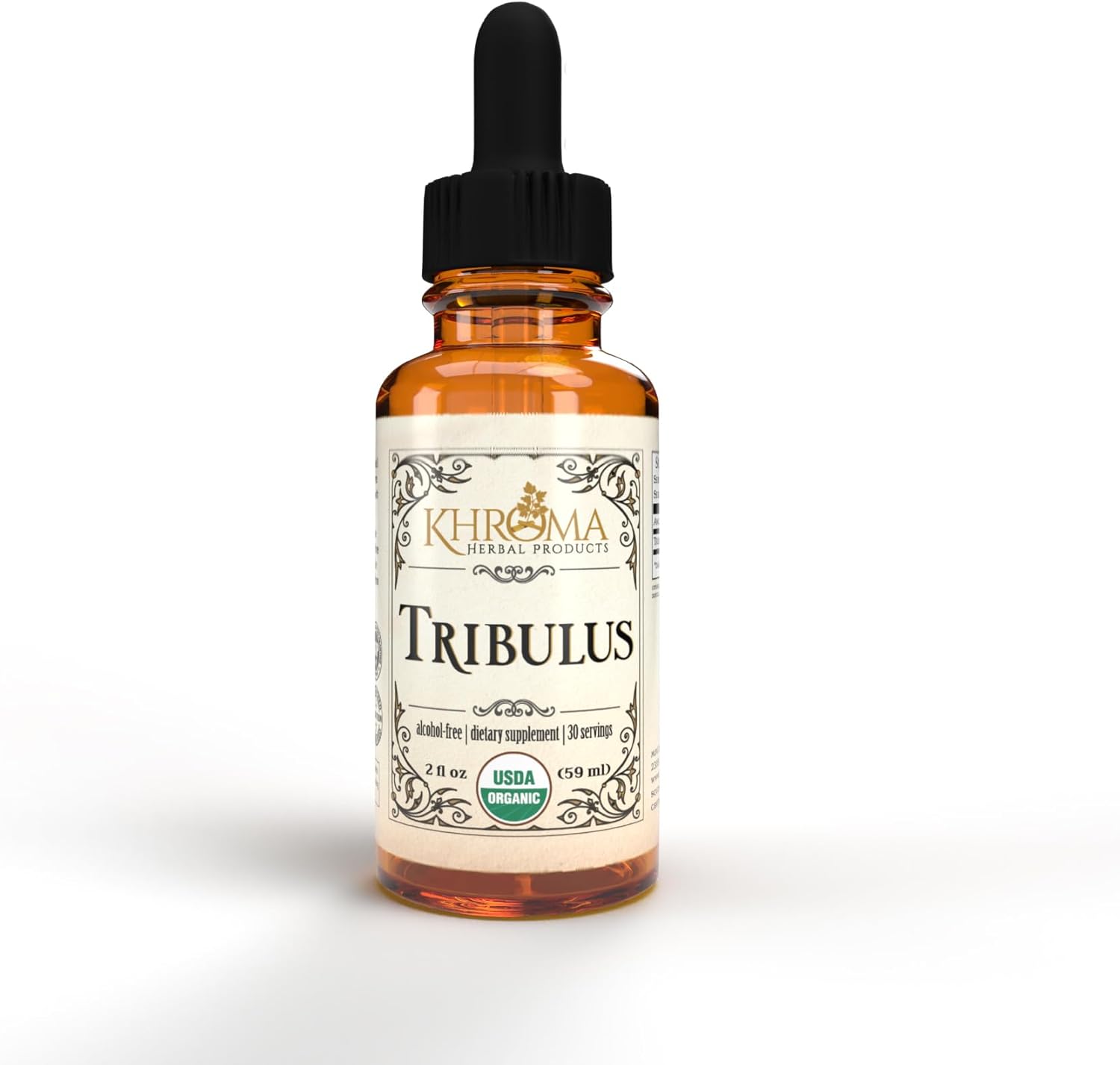 Organic Tribulus 30 porciones – 800 mg – Líquido de máxima fuerza – Sin alcohol – 2 onzas líquidas