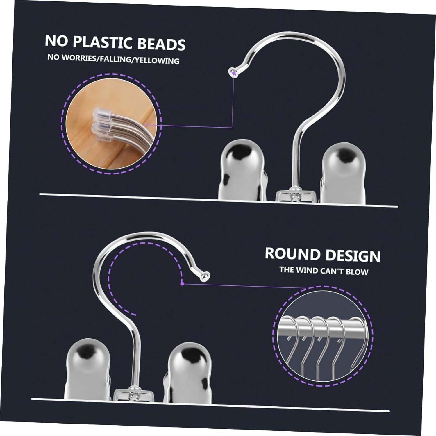 Percha de gancho antideslizante para pantalones, colgador de ropa, 6 unidades, para colgar pantalones, soporte para botas, gancho antideslizante,