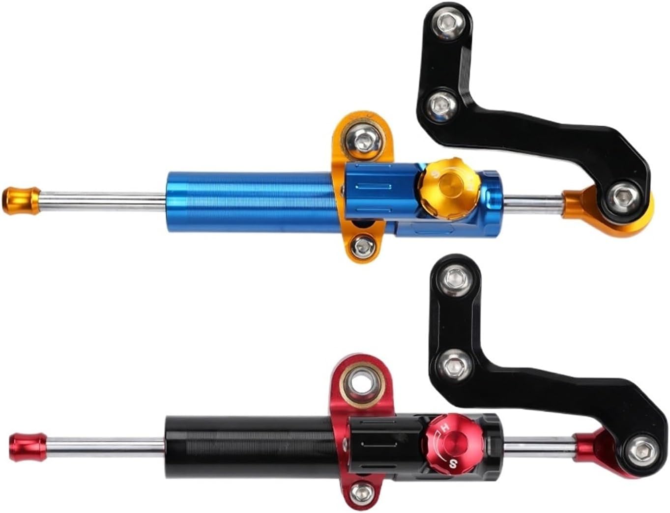 Amortiguador de motocicleta estabilizador de amortiguador de dirección para Yamaha MT-03 2020-2023 Kit de amortiguador de marcha atrás de dirección