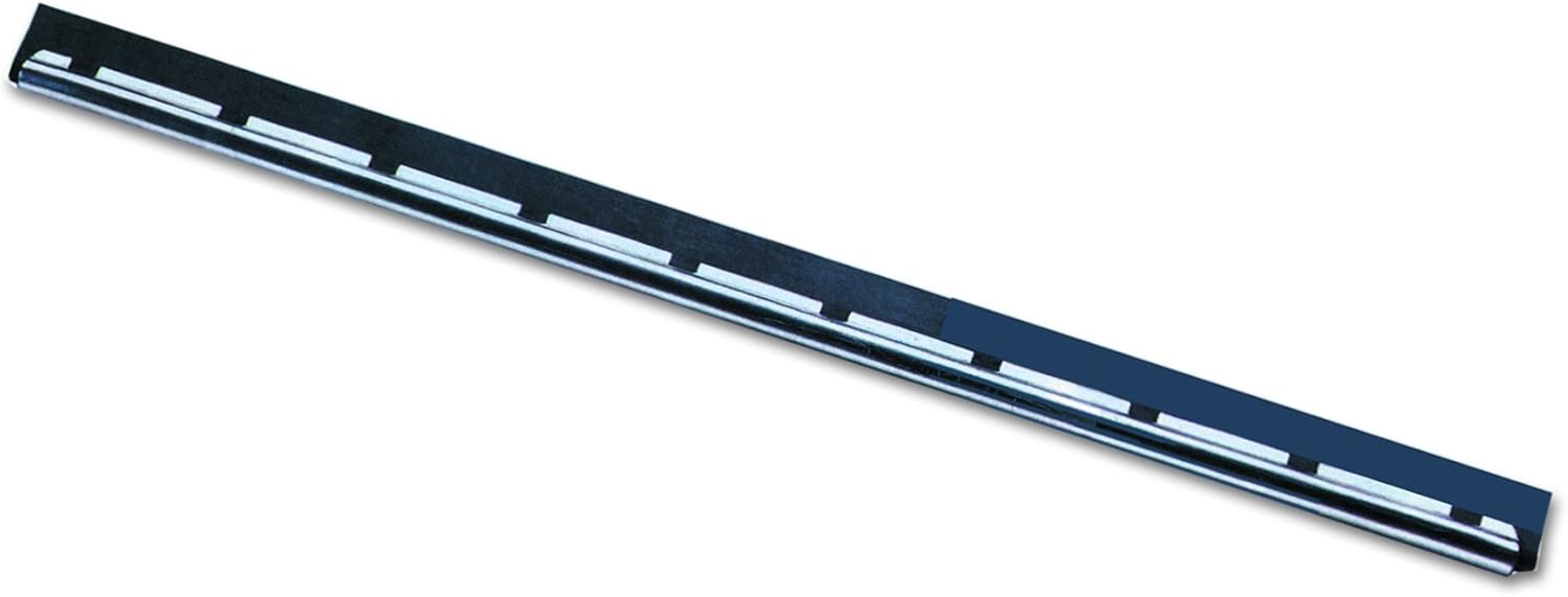 Unger Canal de acero inoxidable NE45 Pro con hoja de goma suave de 18 pulgadas