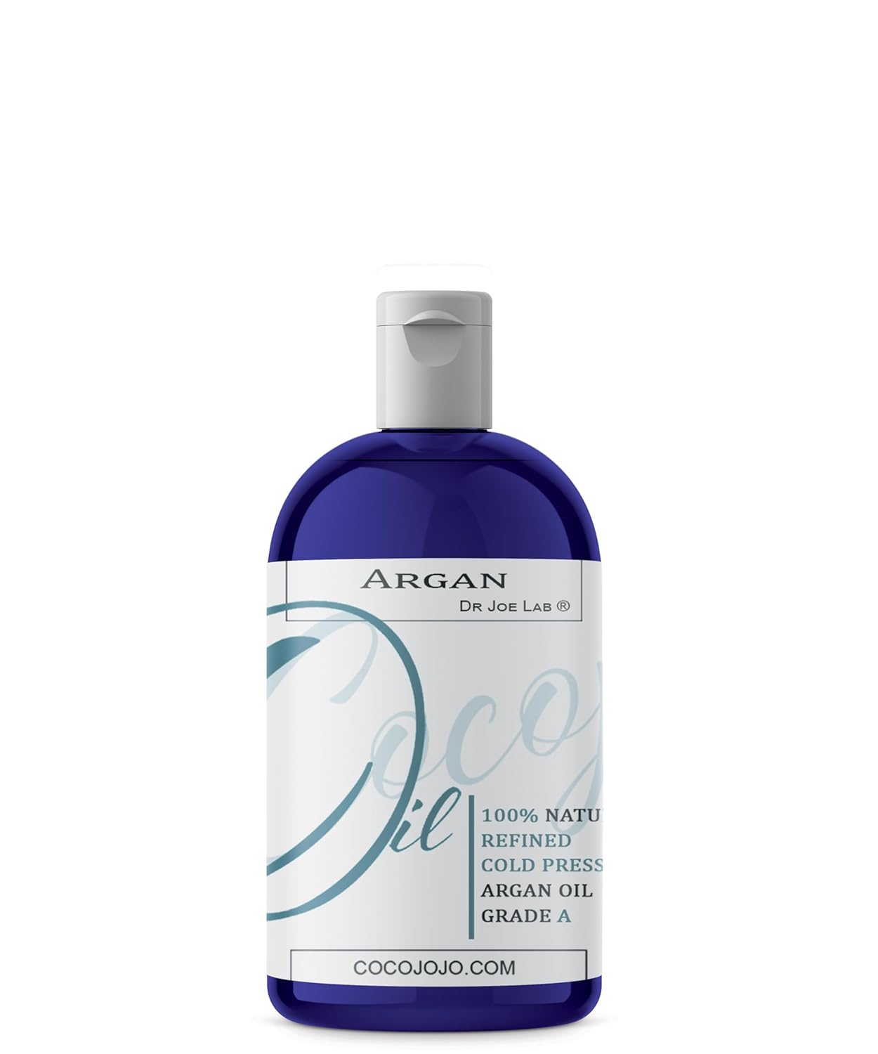 Aceite de argán refinado  100% puro, refinado, prensado en frío, filtrado, sin perfume, portador  8 onzas  para piel, cabello, uñas, cuerpo, barba,