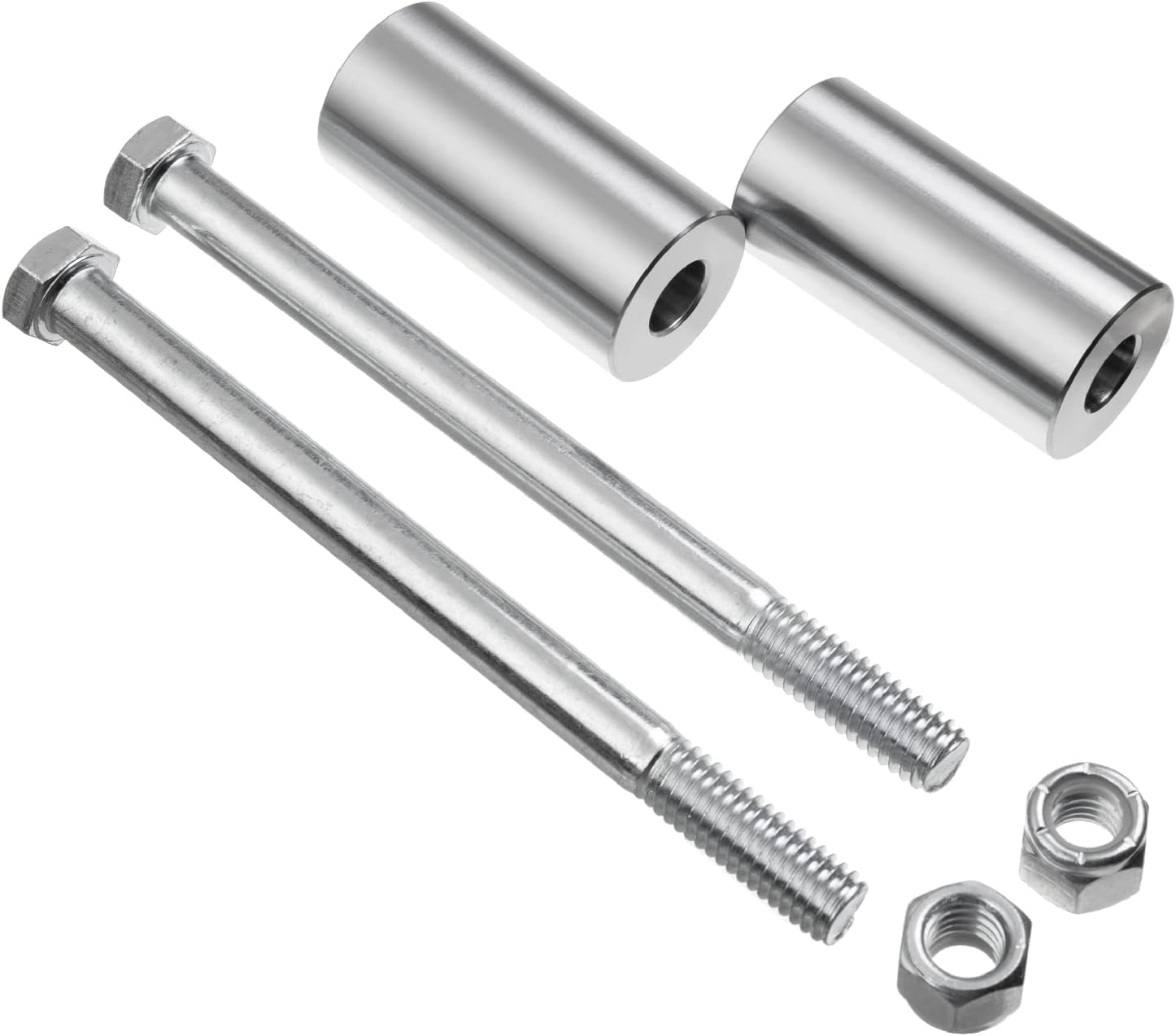 Se adapta a Harley Touring Softail y Dyna Modelos 1″ Inch Rise 1-14″ Extensión de elevadores de manillar (cromado)