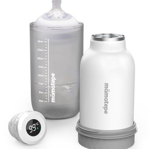 Calentador de biberones portátil para viajes, calentador de leche materna de bebé para viajes, calentador térmico aislado para todos los biberones Calentador de biberones portátil para viajes, calentador de leche materna de bebé para viajes, calentador térmico aislado para todos los biberones