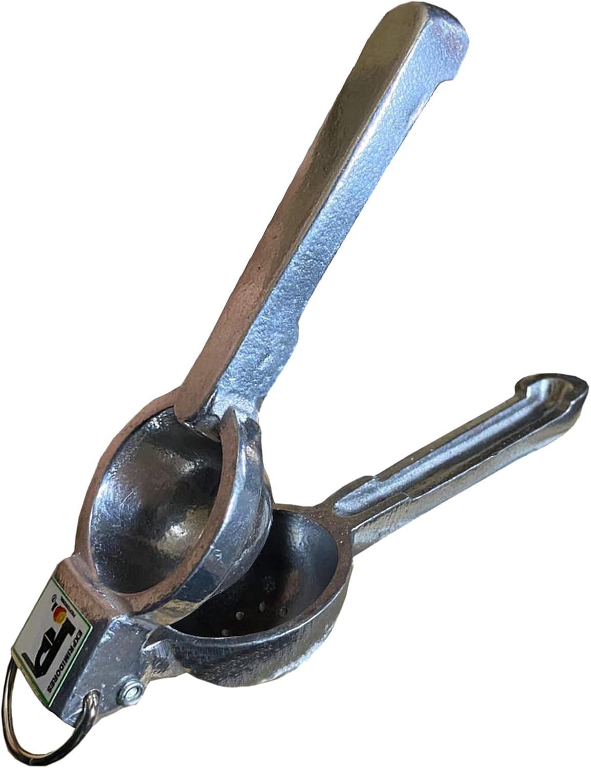 Coladera Exprimidor de limones tradicional súper resistente de acero para cocina y barra Exprimidor de lima para cítricos y limones con colgador,