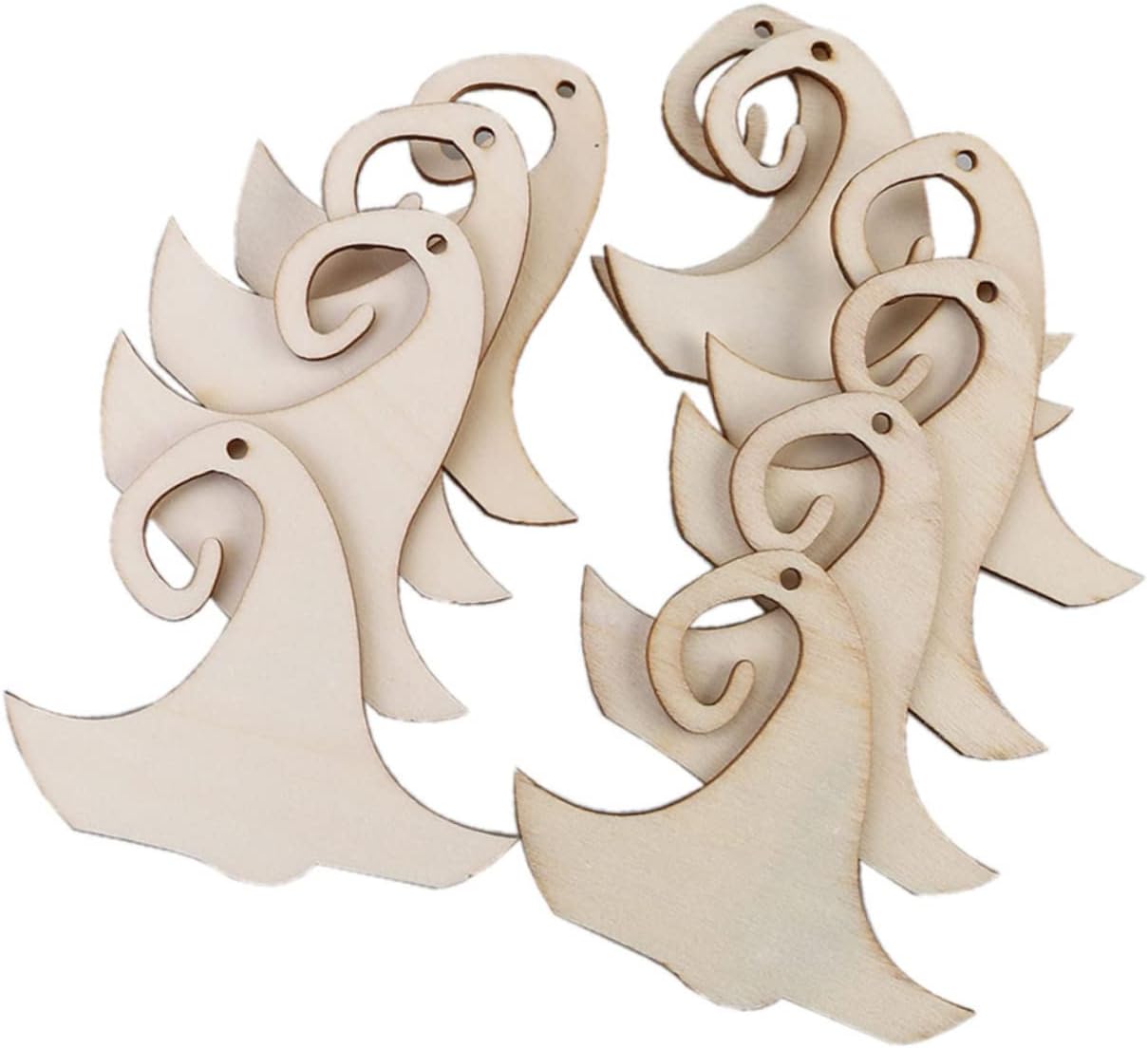 BESTOYARD 10 piezas de sombreros lisos sin terminar patrón de sombrero de mago colgante etiqueta de regalo adornos de Halloween decoración de