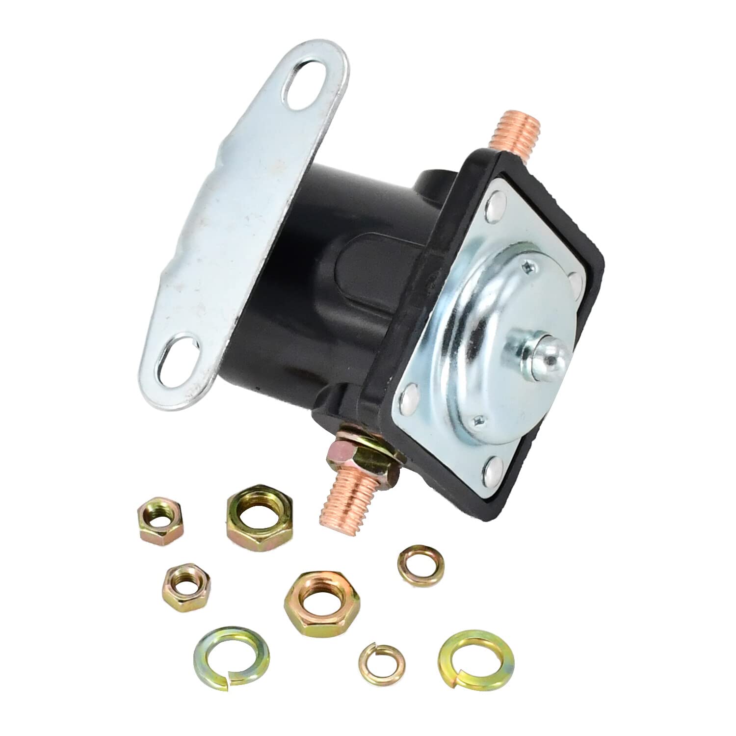 NCA11450A Relé solenoide de arranque 6V 3 postes compatible con Ford NAA Jubilee 1953-57 Tractor 600 700 800 900