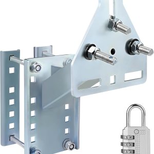 Soporte para neumáticos de repuesto y soporte con cerradura, soporte universal para neumáticos de repuesto que se adapta a la mayoría de ruedas de Soporte para neumáticos de repuesto y soporte con cerradura, soporte universal para neumáticos de repuesto que se adapta a la mayoría de ruedas de