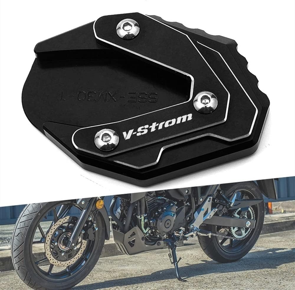 Almohadilla de soporte lateral para motocicleta, soporte lateral de motocicleta, placa de soporte para Suzuki V-Strom DL250 GSX250R V-Strom DL 250