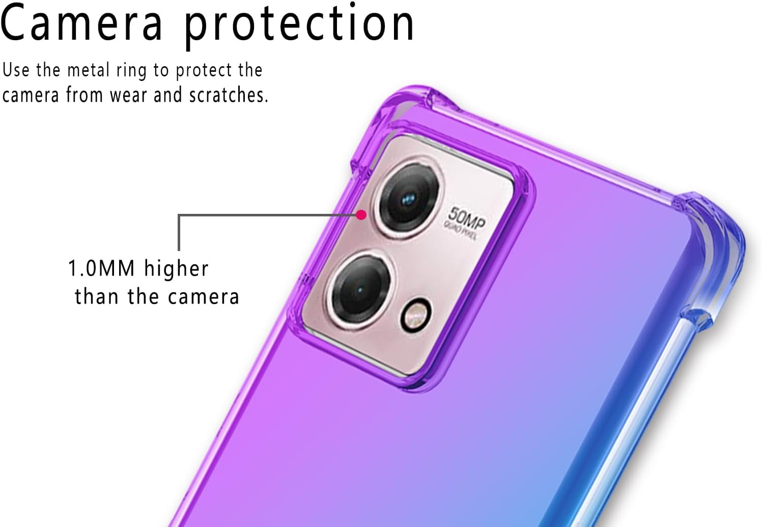 Lmposla Funda para Moto G Stylus 4G 2023, a prueba de golpes, delgada, flexible, TPU suave, bolsa de aire, anticaída, para Motorola Moto G Stylus 4G