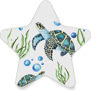 Lámpara de luz nocturna LED con enchufe de tortugas marinas en acuarela con sensor de atardecer a amanecer para pasillo, cocina, baño, dormitorio, Lámpara de luz nocturna LED con enchufe de tortugas marinas en acuarela con sensor de atardecer a amanecer para pasillo, cocina, baño, dormitorio,