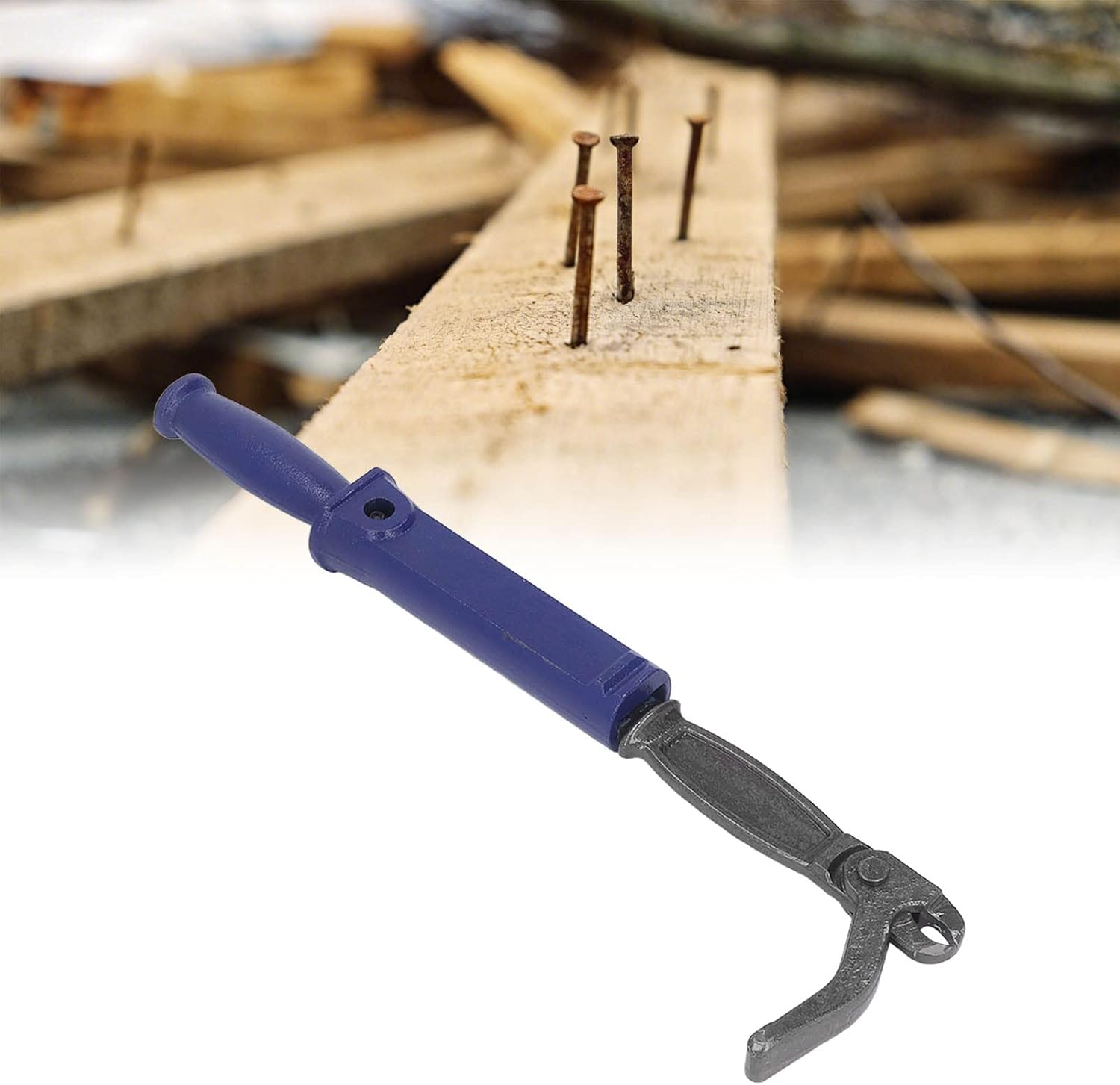 FTVOGUE Alicates para jalar clavos, herramienta de extracción de clavos, herramienta de mano de acero de alto carbono para mantenimiento de