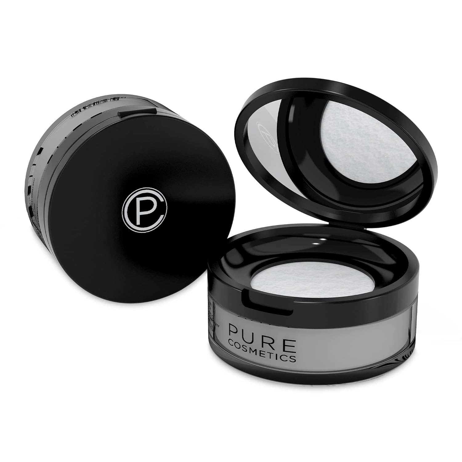 Picture Perfect – Maquillaje en polvo suelto de Pure Cosmetics – Polvo de maquillaje facial de sílice sin peso – Polvo facial mate