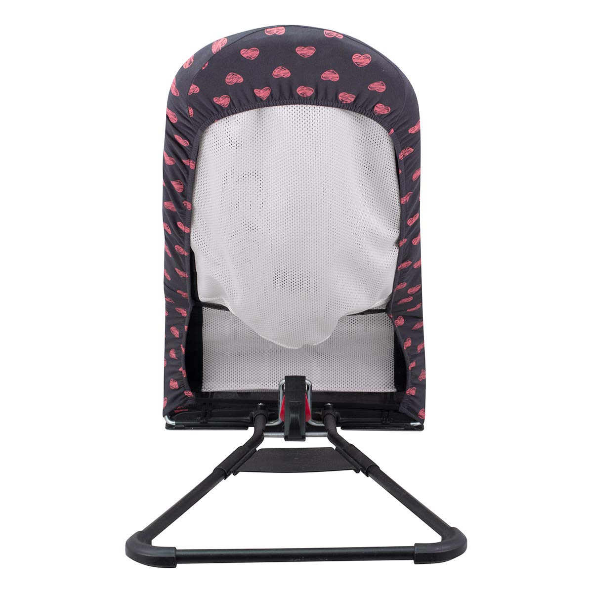 JYOKO Forro de cubierta para niños compatible con Baby Bouncer Babybjorn Soft, Balance, Bliss y Mini (algodón, corazón flúor)
