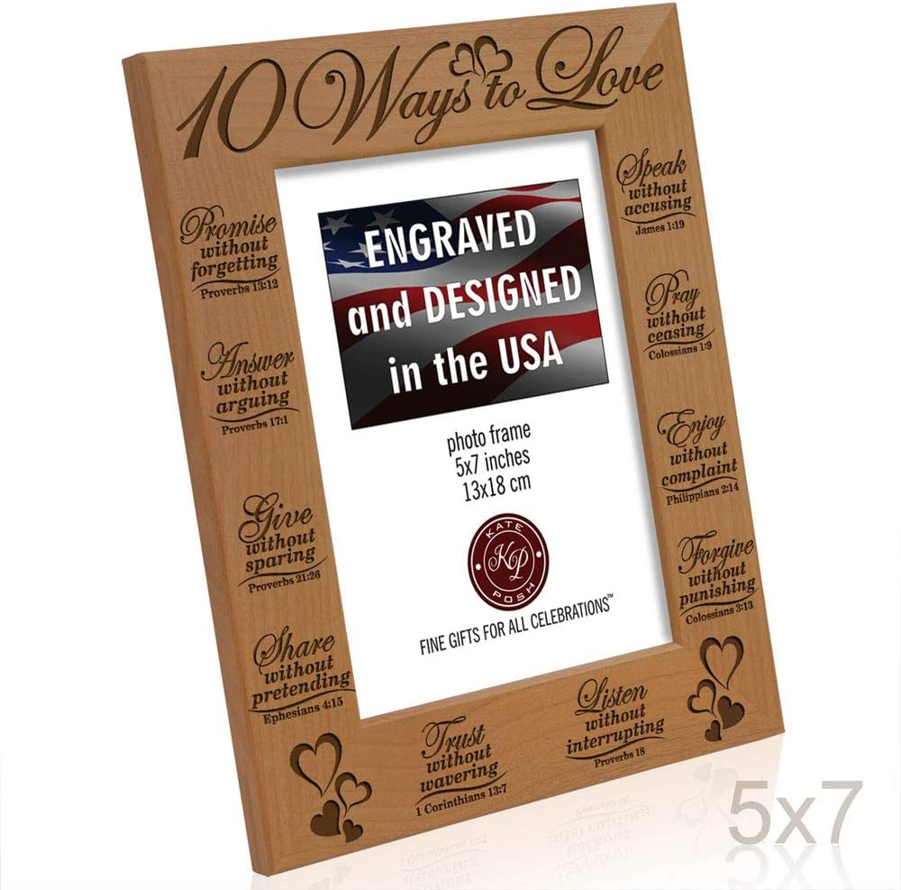 KATE POSH – 10 maneras de amar los versículos de la Biblia – Promesa, responder, dar, compartir, confiar, escuchar, perdonar, hablar, orar y