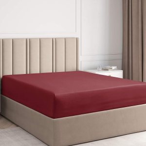 Lujosa sábana bajera ajustable de algodón egipcio de 800 hilos, tamaño King, 2 unidades, de bolsillo profundo, suave y duradera, tamaño King, color Lujosa sábana bajera ajustable de algodón egipcio de 800 hilos, tamaño King, 2 unidades, de bolsillo profundo, suave y duradera, tamaño King, color