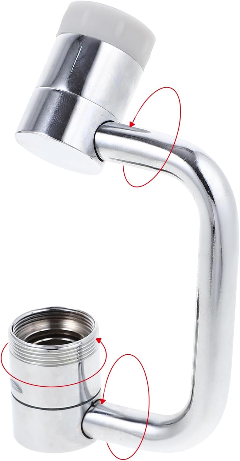 DOITOOL Extensor de grifo para fregadero de niños pequeños, aireador para grifo de fregadero, grifo de baño, aireador de grifo de cocina, extensor