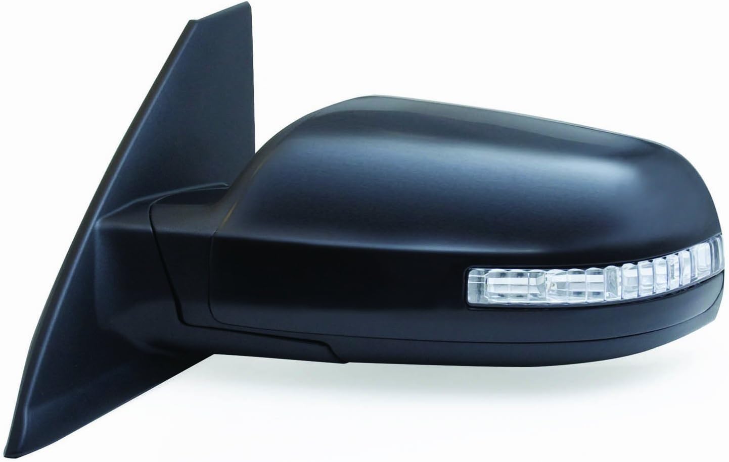 Fit System 68596N Nissan Altima Coupé – Espejo de repuesto eléctrico calefactado con señal de giro, color negro