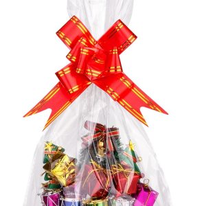 Awpeye Bolsas de celofán de 9 x 20 pulgadas, paquete de 50 bolsas de regalo de celofán, bolsas transparentes anchas de celofán para tazas, botellas Awpeye Bolsas de celofán de 9 x 20 pulgadas, paquete de 50 bolsas de regalo de celofán, bolsas transparentes anchas de celofán para tazas, botellas