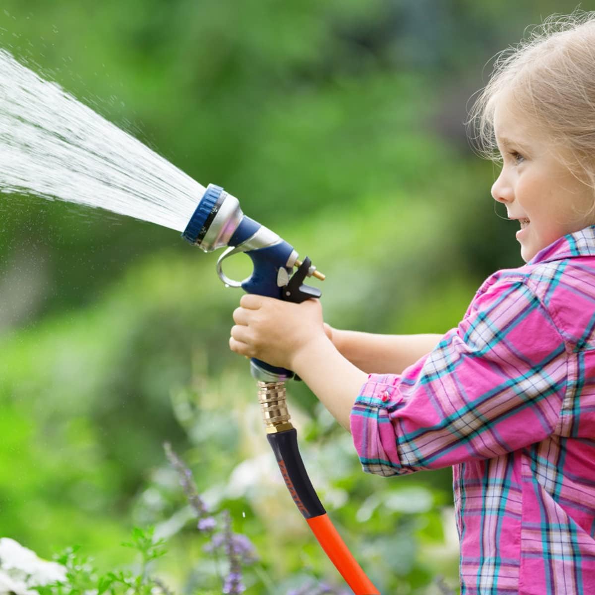YAMATIC Manguera de jardín de conexión rápida para manguera de agua, rosca de 34 pulgadas, durabilidad de latón de alta calidad y actualización sin