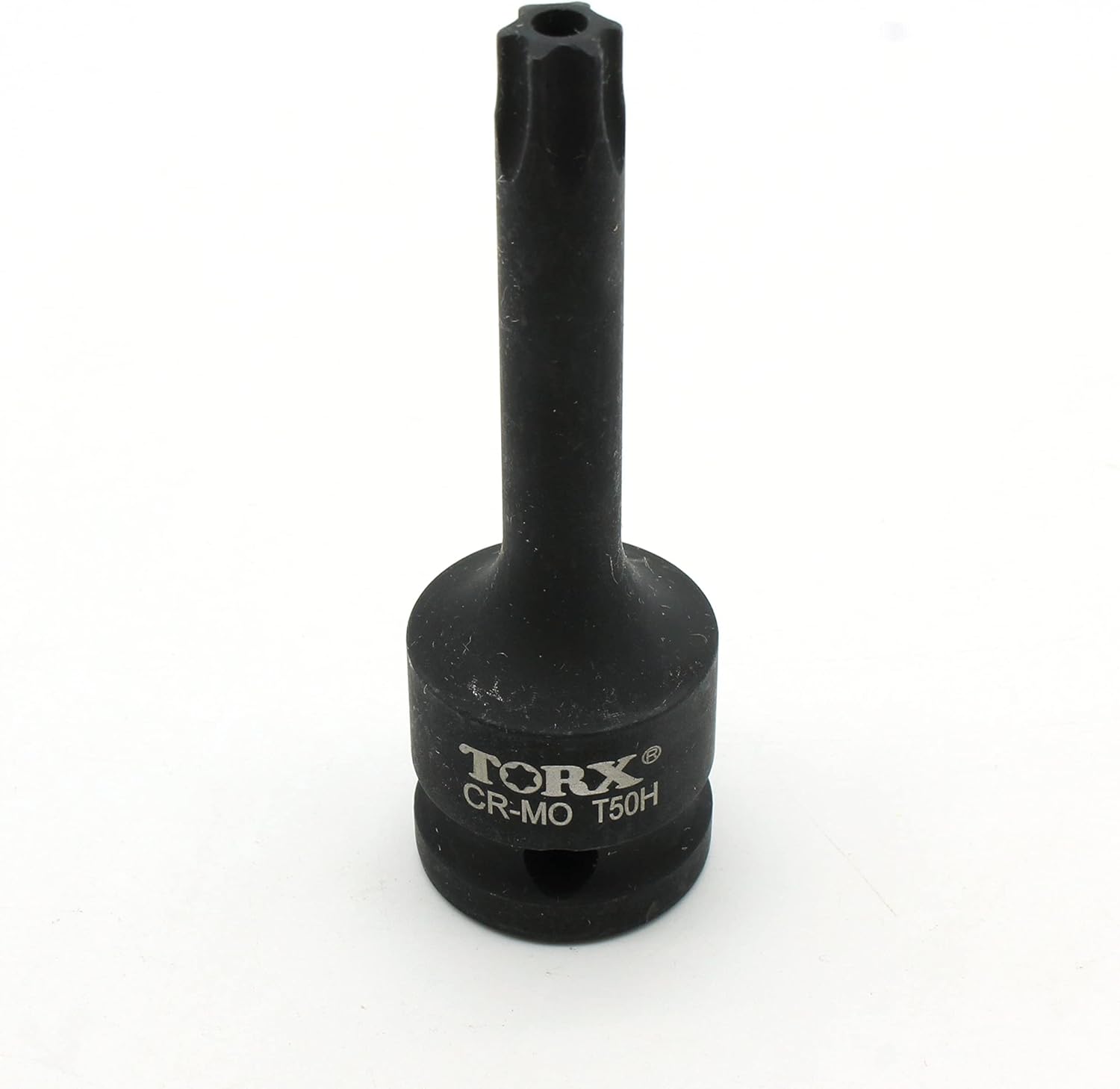 TEMO T50 a prueba de manipulaciones de 3 pulgadas de largo Torx Star de 6 puntos negro de punta de impacto de 12 pulgadas, herramienta de reparación