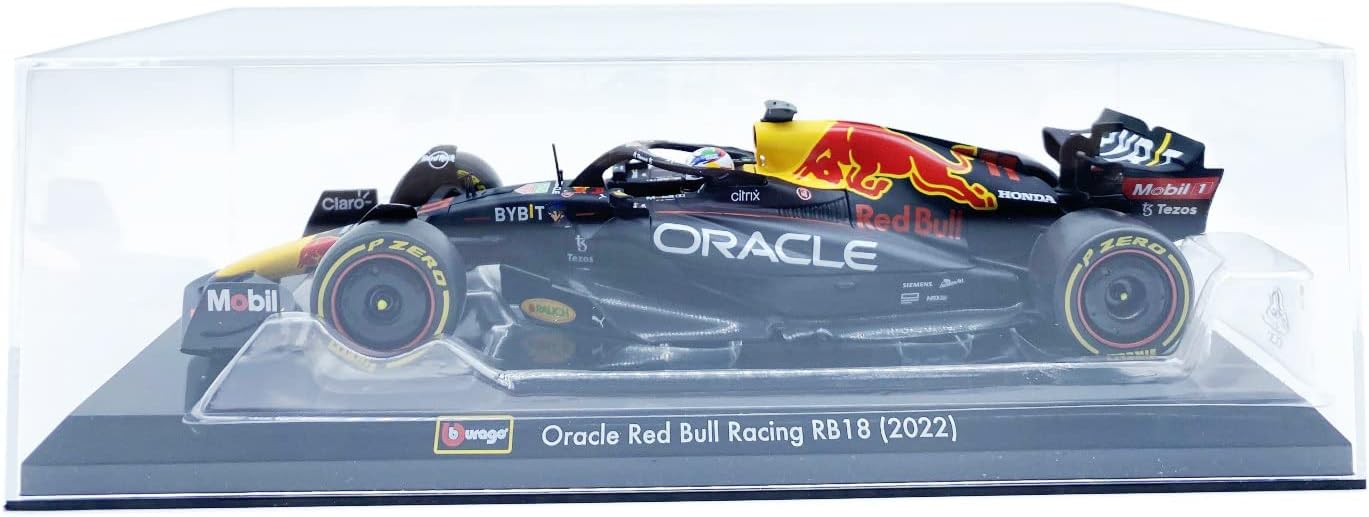 Bburago 2022 124 Nuevo F1 RB18#11Perez Racing Compatible con Red Bull 124 Estática Aleación Coche Regalo Coleccionable Modelo Die Cast