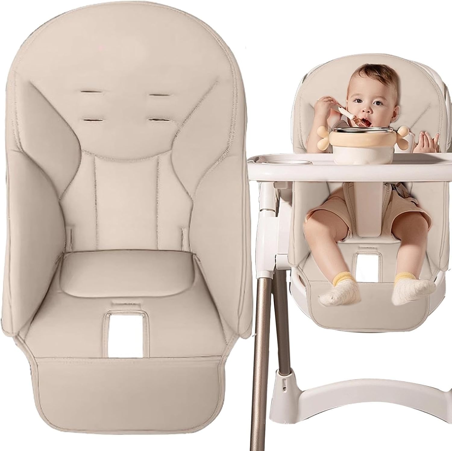Fundas para silla alta para bebé, cojín de silla alta, funda de repuesto universal para silla alta Gracos, para silla alta Ingenuity
