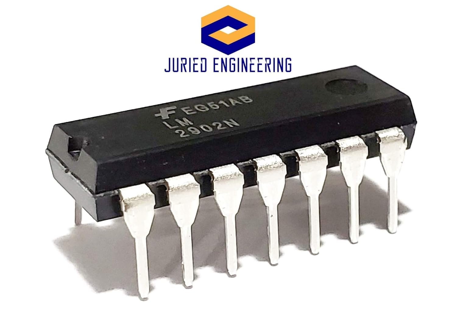 LM2902N LM2902 Quad Amplificador operacional de alta ganancia de frecuencia compensado amplificador operacional amplificador apto para placa de pan