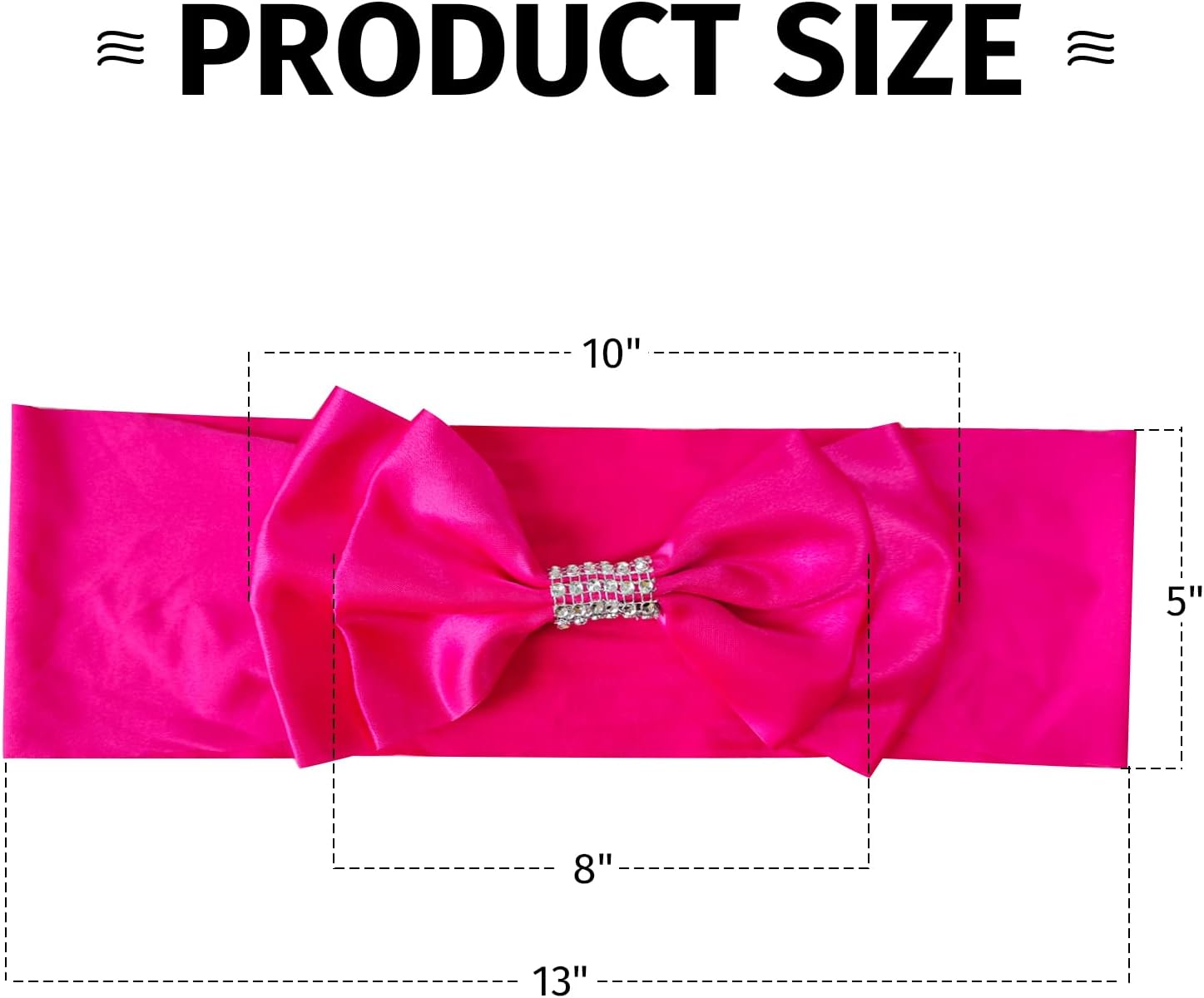 Bandas de elastano para silla de fiesta, lazos de elastano para niñas, cumpleaños, ceremonia romántica, boda, eventos, decoración de sillas, 100