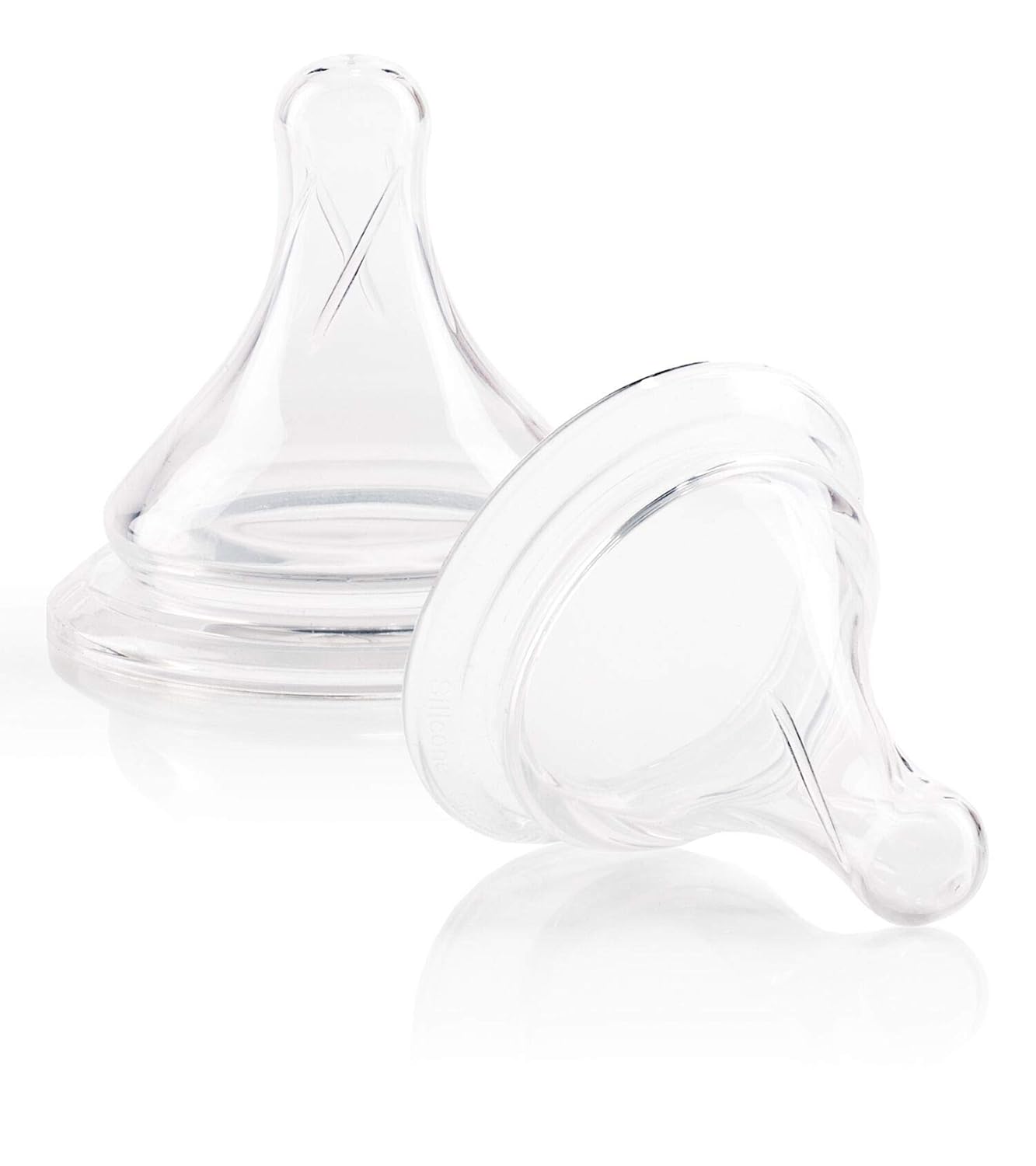 Joovy Boob Naturally Nood – Tetinas de biberón con silicona ultra fuerte con protuberancias para imitar a mamá y disponibles en 5 flujos –