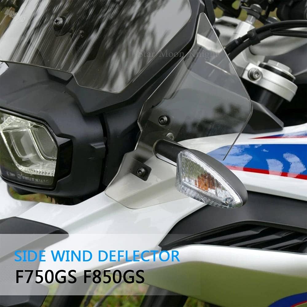 Parabrisas de motocicleta, accesorios de motocicleta, parabrisas lateral, deflector de viento compatible con BMW F750GS F850GS F 850 GS 750 2018 en