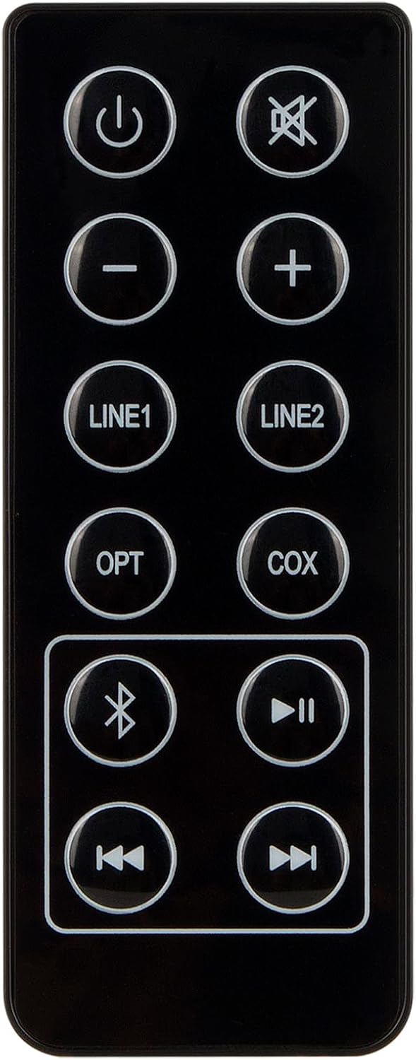 RC10E Traje de control remoto infrarrojo WINFLIKE de repuesto para altavoces Edifier R1280DB RC10E