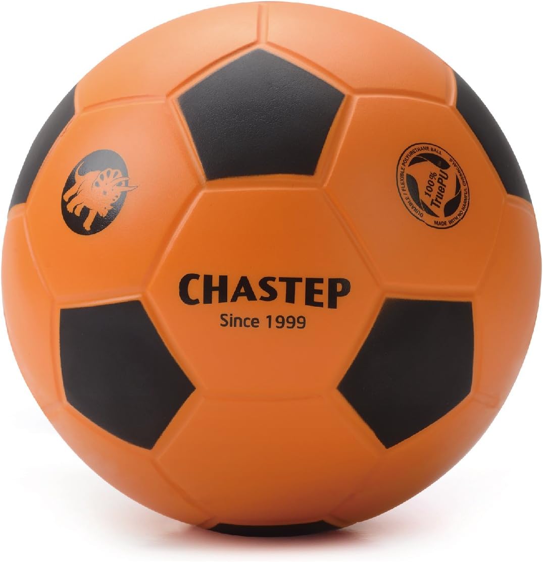 Chastep Balón de fútbol de espuma deportiva para niños o principiantes, pelota de fútbol de esponja de 8 pulgadas, juego seguro y suave