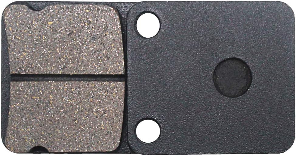Cyleto Pastillas de freno delanteras y traseras para YAMAHA YFM450 Grizzly 450 2007-2010  YFM 450 Kodiak 2003-2006  YFM450 Wolverine 450 2006 2007
