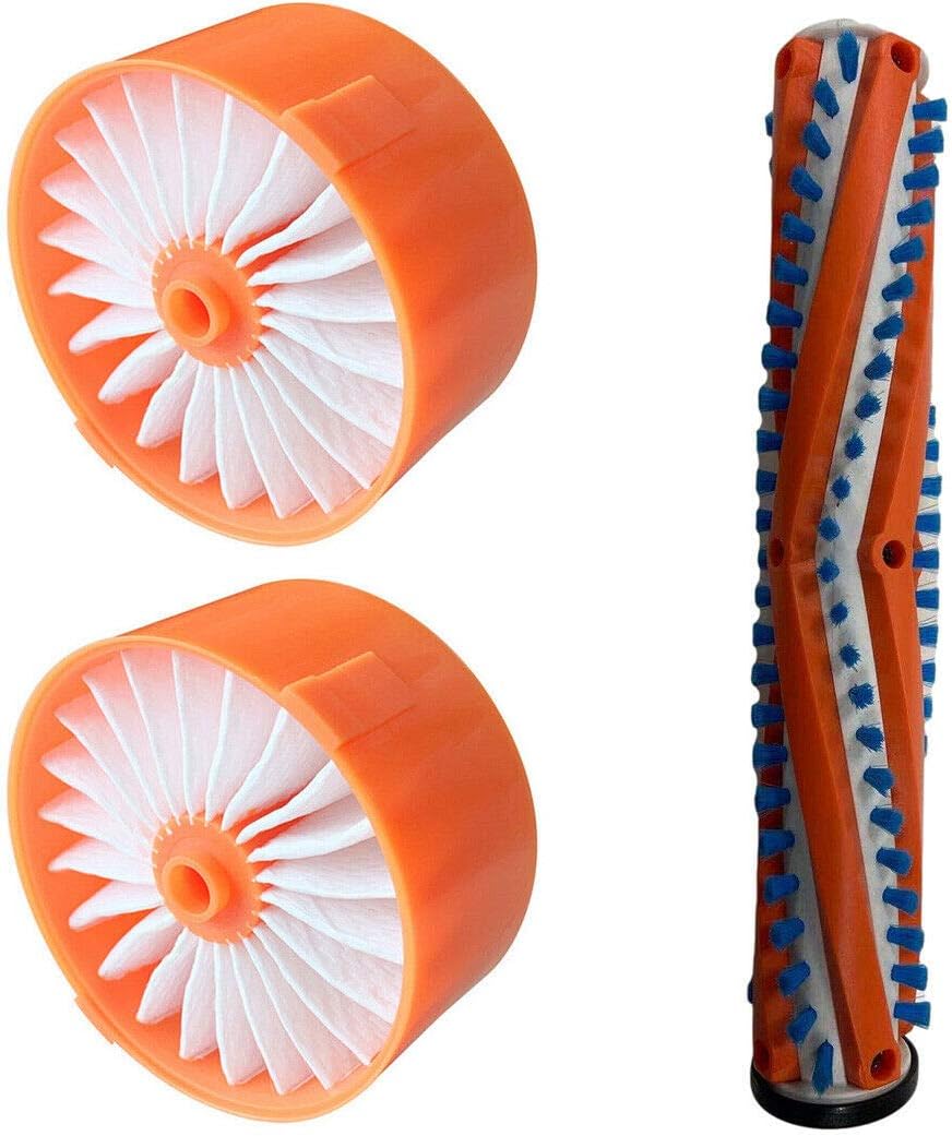 Paquete de 4 filtros y cepillo Mian para aspiradora inalámbrica Black+Decker POWERSERIES BSV2020G