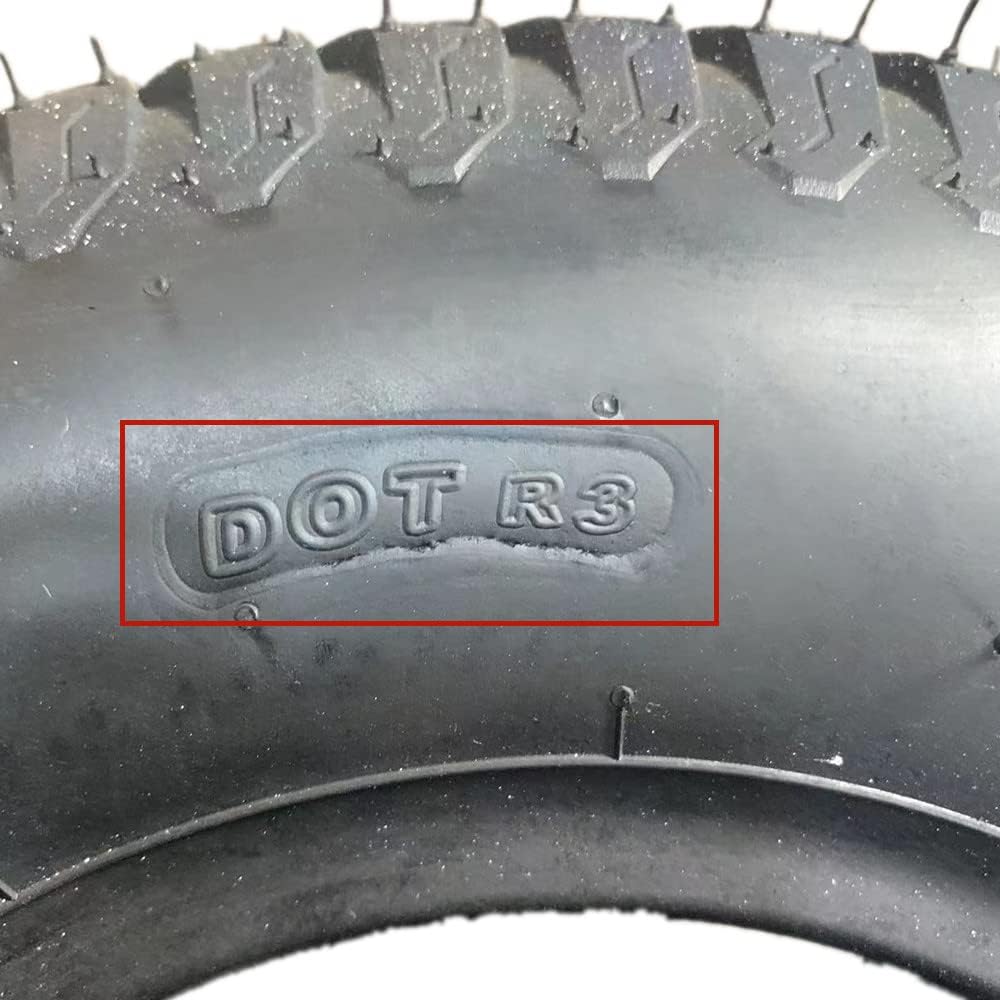 24×12.00-12 – Neumáticos para tractor de césped para carrito de golf, 6 capas, 24 x 12 x 12 pulgadas, para césped de jardín, sin cámara, juego de 2