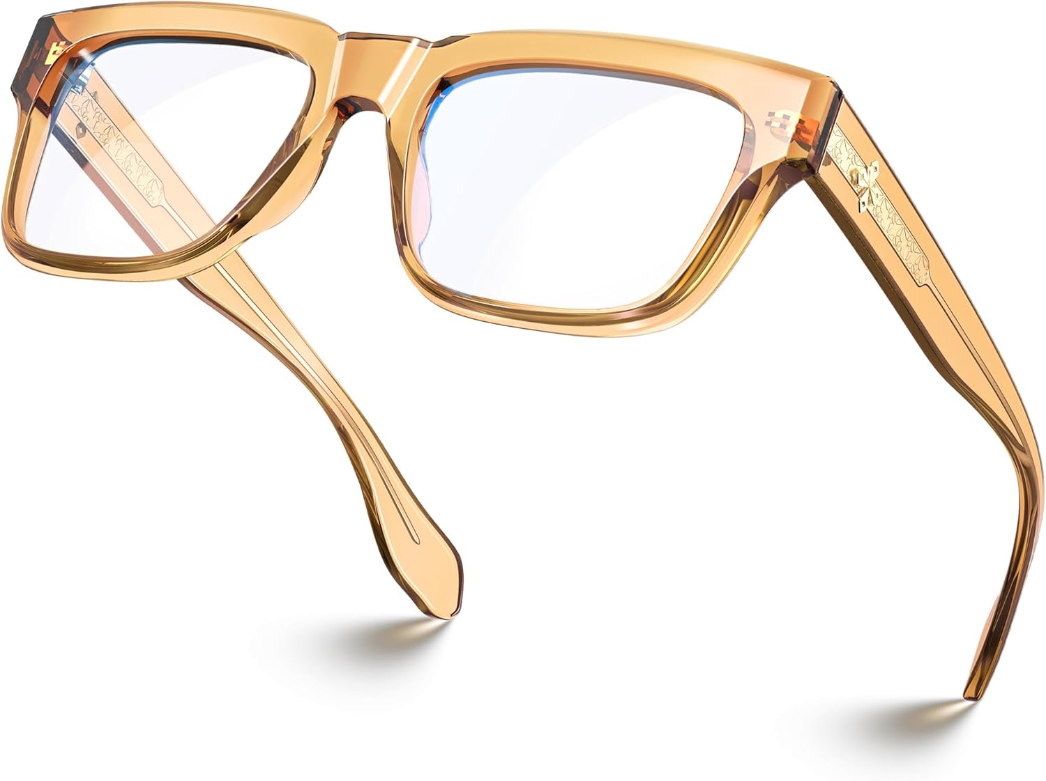 VISOONE TR90 – Gafas cuadradas con bloqueo de luz azul para computadora para mujeres y hombres RANDI
