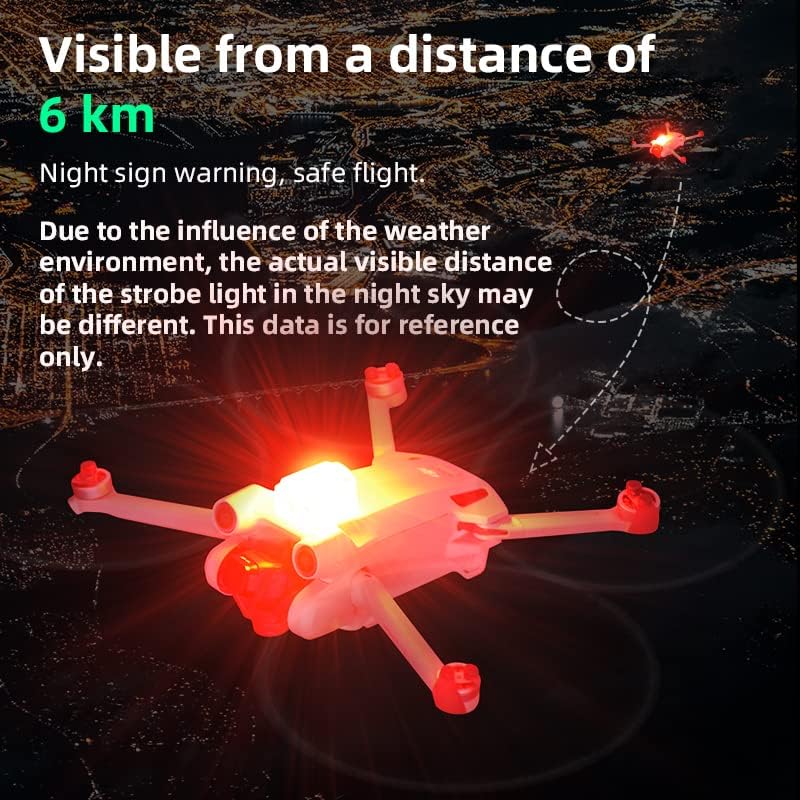 WANSUPYIN 2023 3 colores Drone luces pequeña señal LED luz para DJI Mini 3 ProMavic 3Mini 2Mini accesorio