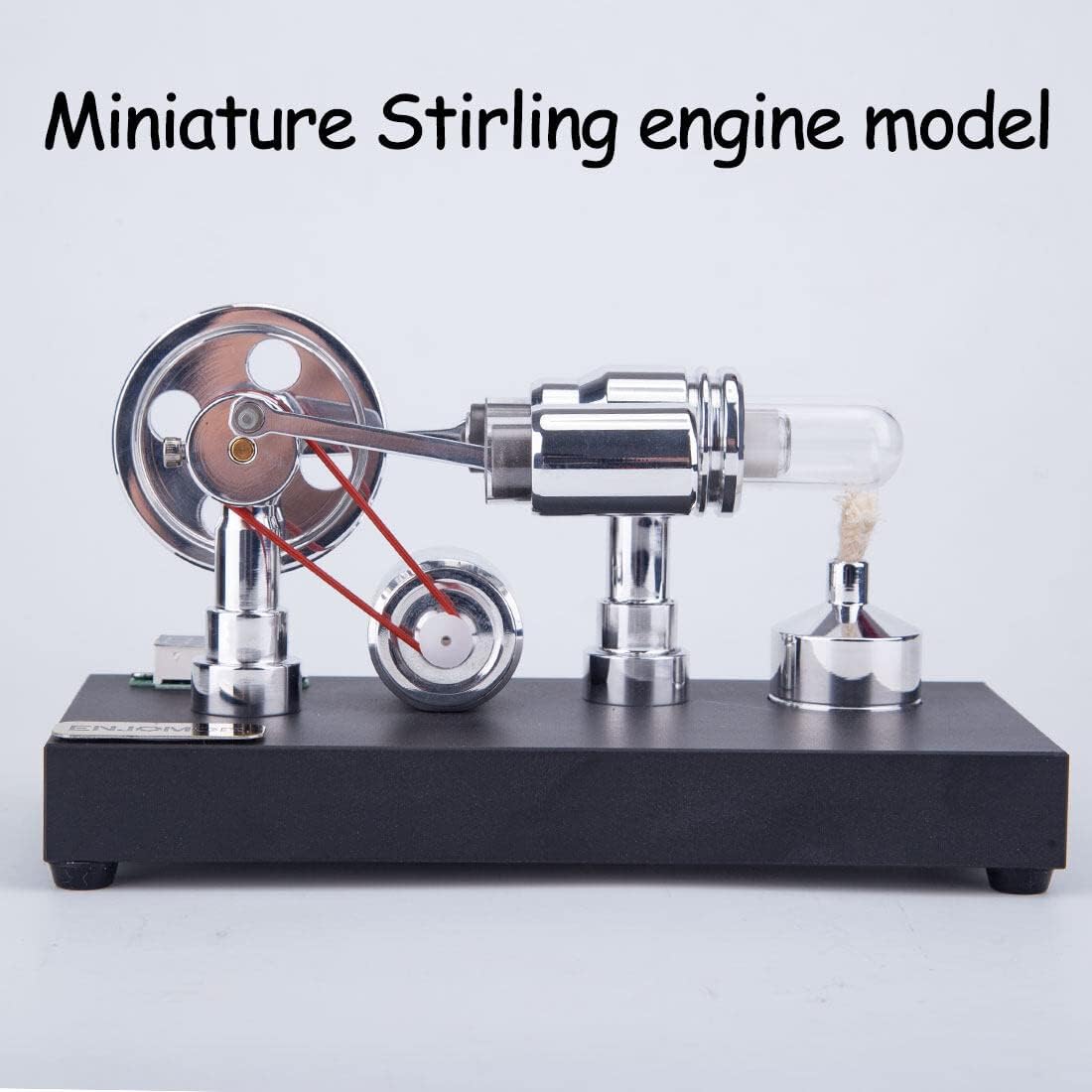 Newcomer Modelo del motor de Stirling del aire caliente, regalos educativos del generador de la electricidad del modelo del motor de Stirling del