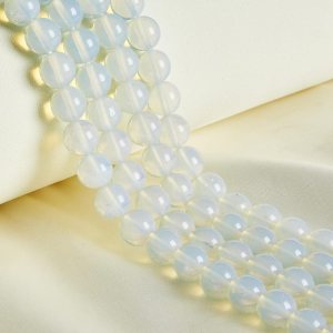 35 cuentas de ópalo natural de 0.394 pulgadas (0.394 in) cuentas redondas sueltas para hacer joyas 35 cuentas de ópalo natural de 0.394 pulgadas (0.394 in) cuentas redondas sueltas para hacer joyas