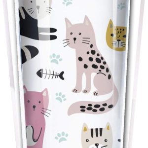 NVJUI JUFOPL Cute Cats – Taza de café de acero inoxidable con tapa abatible de 14 onzas, divertida taza de café para viajes, oficina en casa NVJUI JUFOPL Cute Cats – Taza de café de acero inoxidable con tapa abatible de 14 onzas, divertida taza de café para viajes, oficina en casa