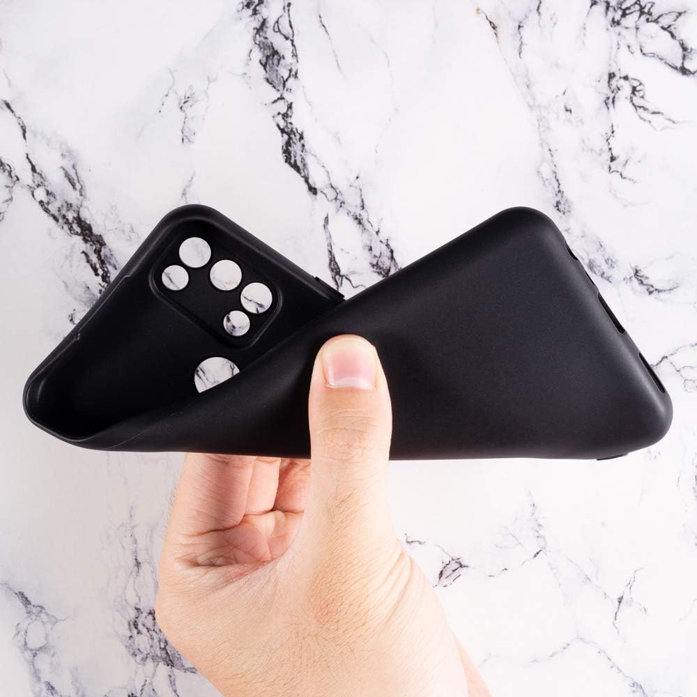 Shantime Oppo Realme 7i – Funda protectora de TPU suave resistente a los arañazos, a prueba de golpes, gel de silicona y goma antihuellas, funda