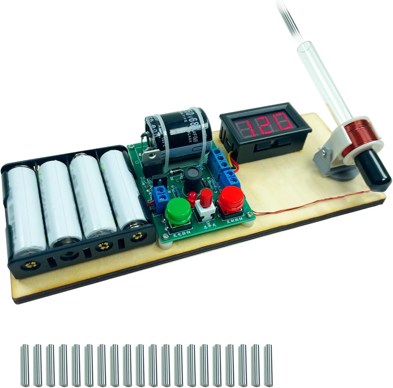 Kit de práctica de soldadura electrónica EI Mini módulo convertidor de voltaje adecuado para estudiantes, adolescentes, adultos, kits de bricolaje