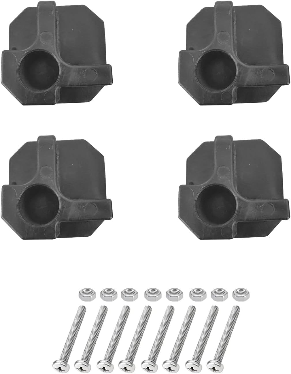 4 sillas plegables de camping con reposapiés extraíble y respaldo ajustable para sillas reclinables portátiles y ligeras con almohada