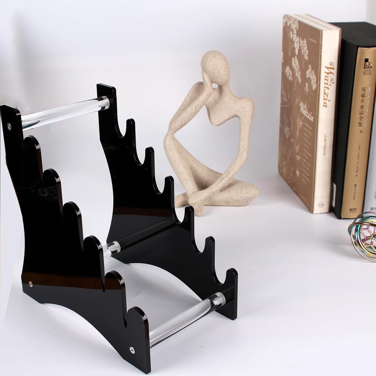 Soporte de exhibición de cuchillos, soporte para cuchillos, vitrina de cuchillos, soporte de exhibición de colección de cuchillos, para organizador