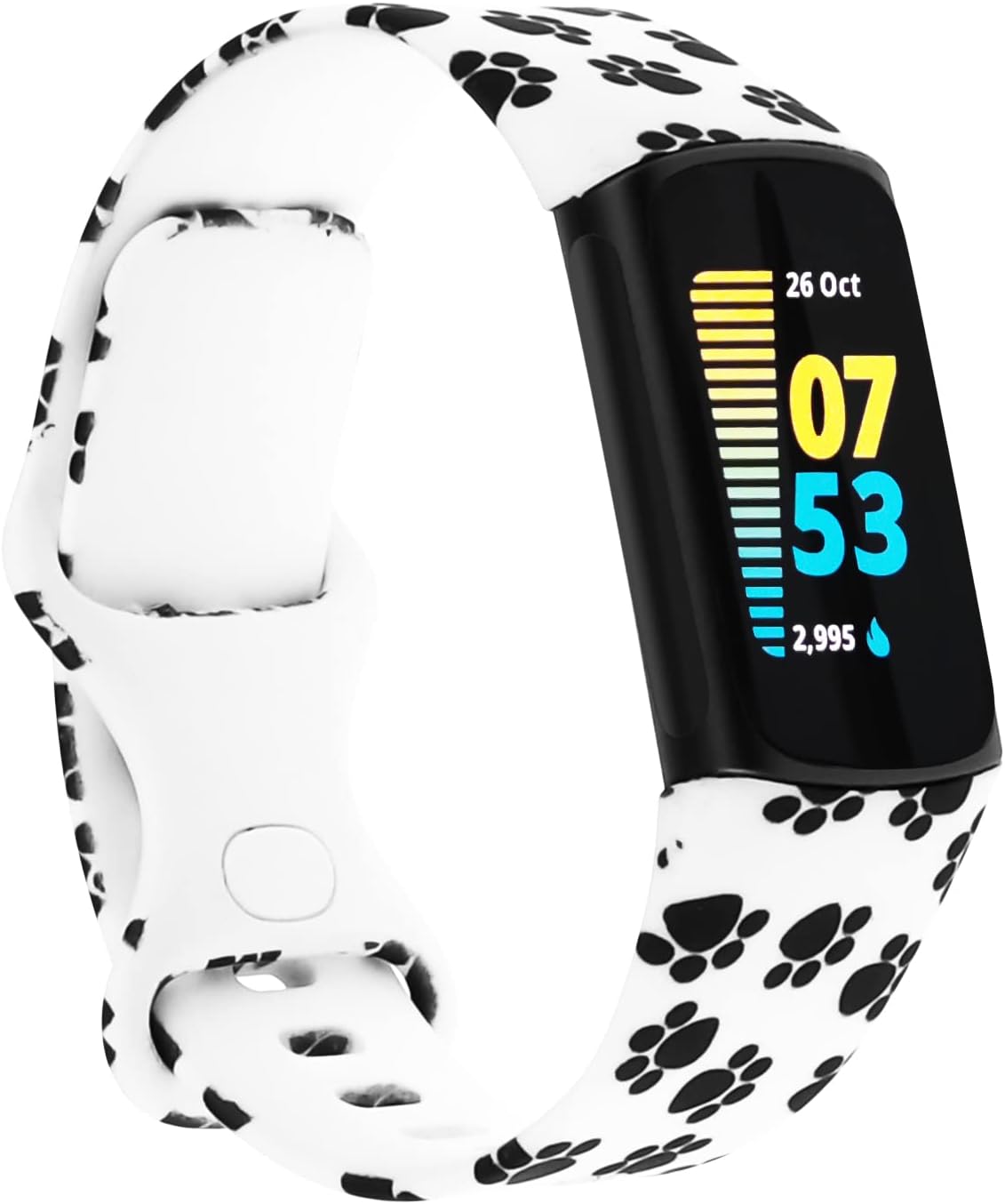 honecumi Correa de repuesto para Fitbit Charge 6 para mujeresFitbit Charge 5, correa de reloj deportivo de silicona suave para Charge 6Charge 5 para