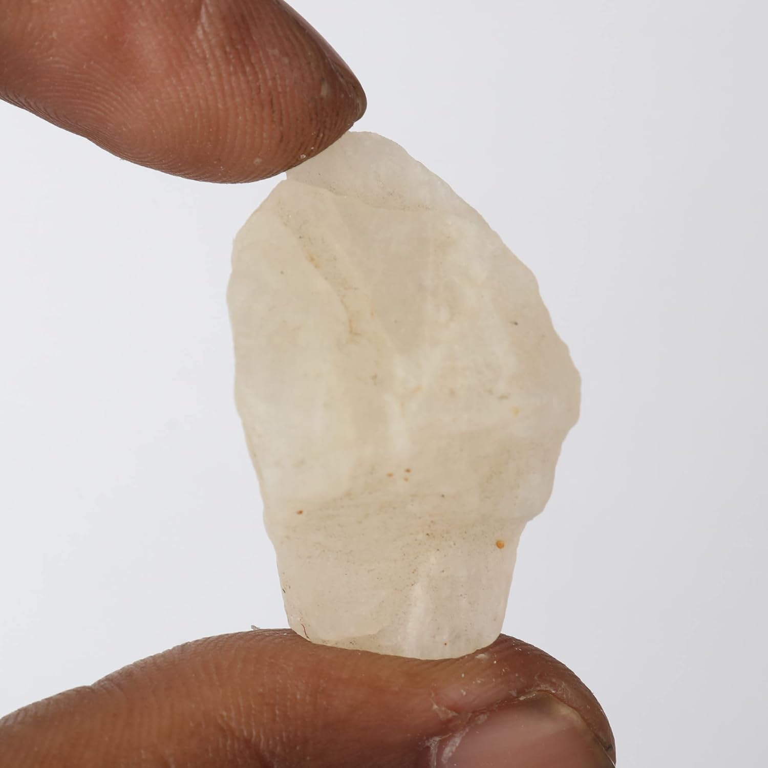 GEMHUB Piedra lunar blanca Cristales curativos Cristales de chakra Cristales naturales Piedras espirituales Reiki Curación Chakra 70.55 ct, Gema,