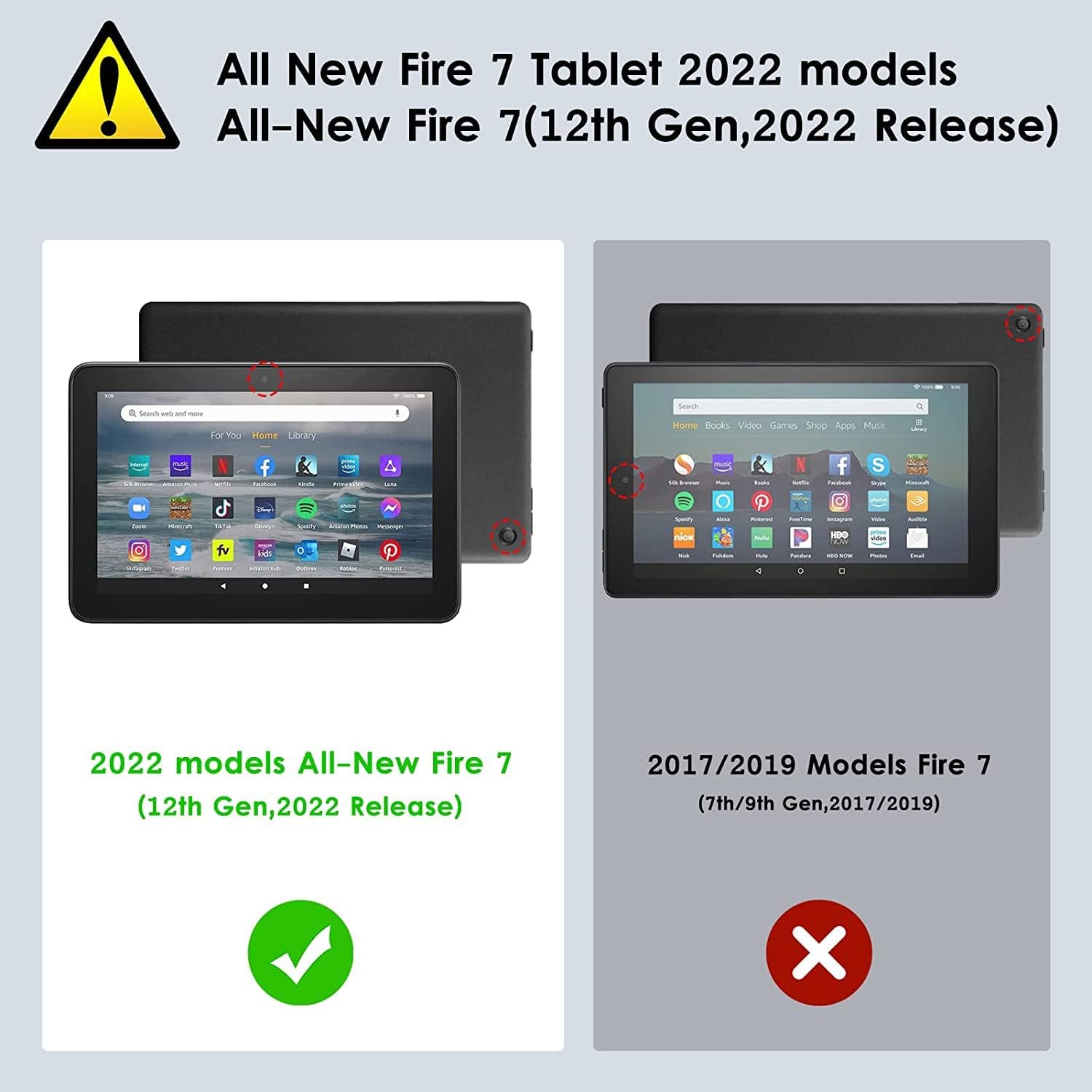 FQTBCEARI Case for All-New Kindle Fire 7 Tablet (7″, 12th Generation, 2022 Release), Slim PU Leather Cover with Card Slot & Pencil Holder, Bible