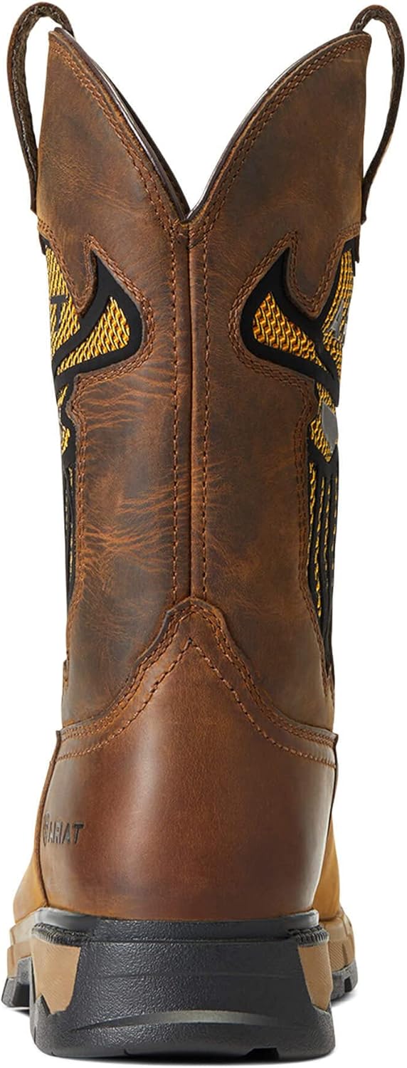 ARIAT Botas de trabajo Rebar Flex Western Venttek Incognito para hombre