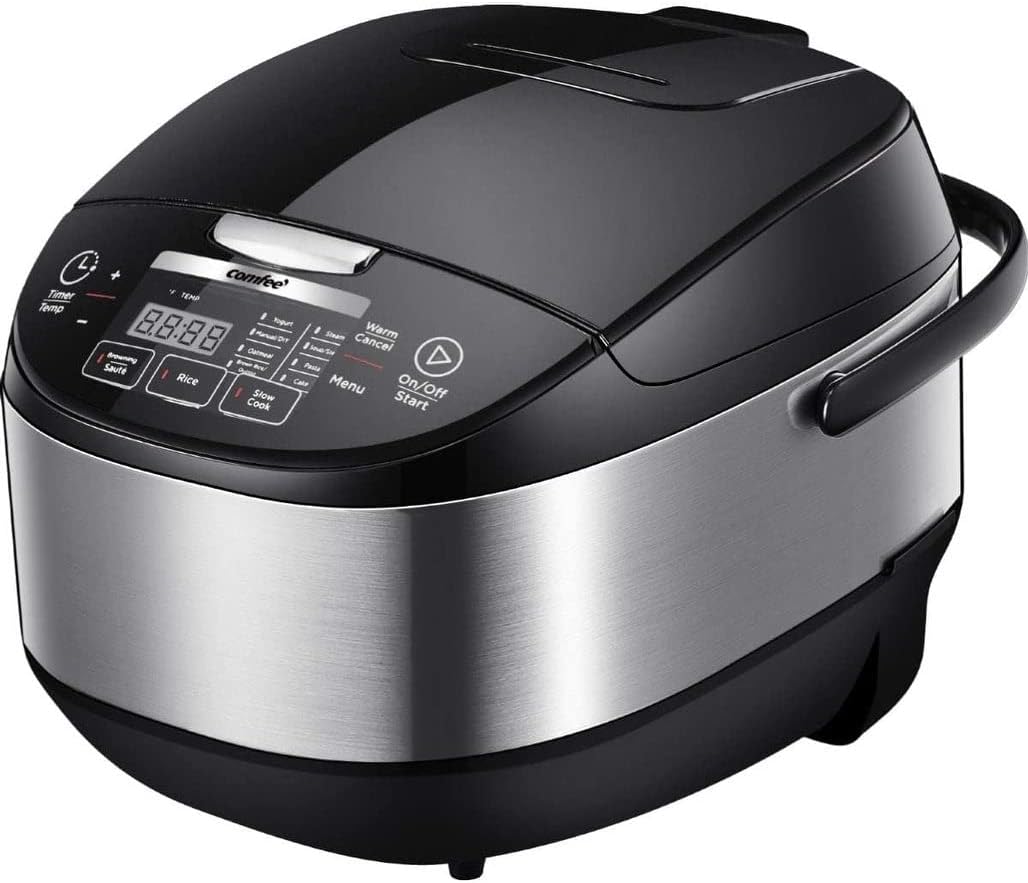 5l All-in-1 Multi Función Cocina Negro Metal Programable